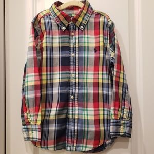 Boy button down shirt